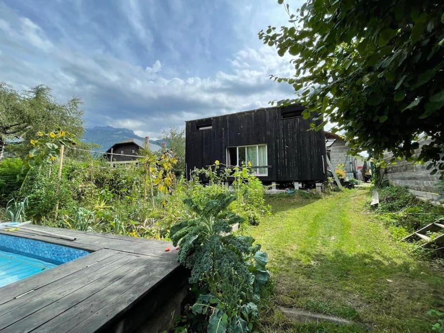 La Tiny House De Chaparon Apartment Lathuile ภายนอก รูปภาพ