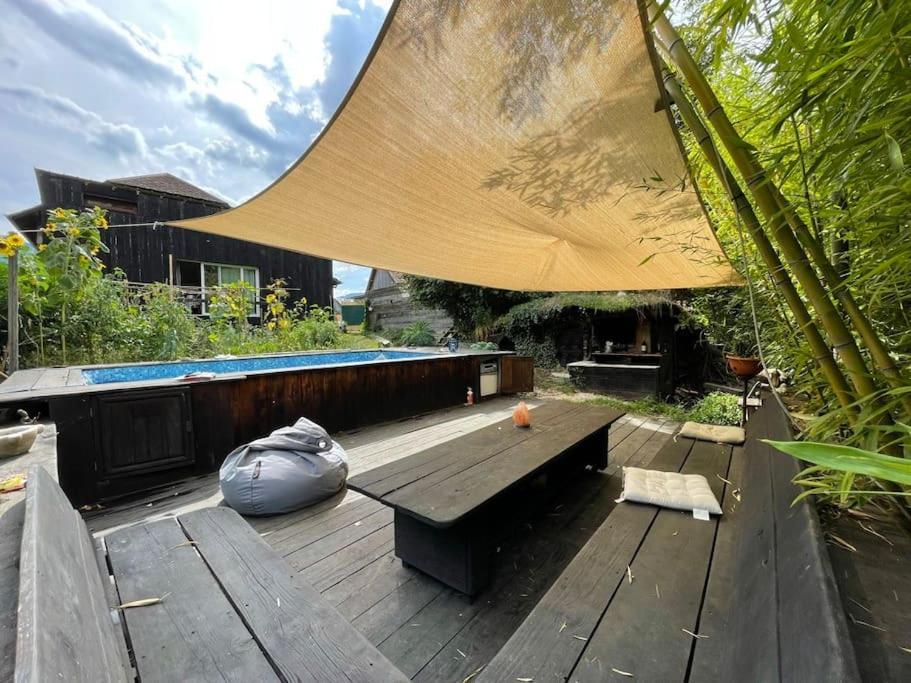 La Tiny House De Chaparon Apartment Lathuile ภายนอก รูปภาพ